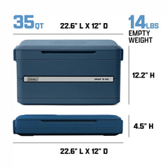 Snap 'N Go 35-Quart Collapsible Hard Cooler
