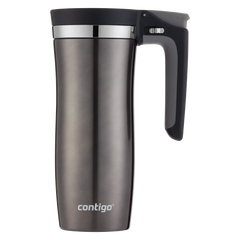 Contigo® Handled AUTOSEAL® Stainless Steel Travel Mug with Easy-Clean Lid, 16oz