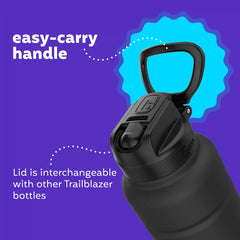 bubba Trailblazer Insulated Water Bottle with Straw Lid, 40oz