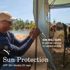 OASIS™ 10 x 10 Canopy with Sun Wall
