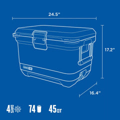 Coleman® Pro 45-Quart Hard Cooler