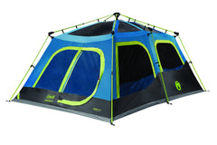 10-Person Dark Room Instant Cabin Tent with Rainfly