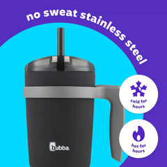 bubba Envy S Tumbler with Handle, Bumper and Straw, 32oz