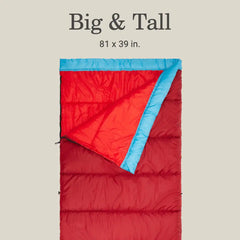Flatlands™ 45 F Big & Tall Sleeping Bag