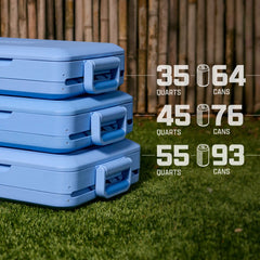Snap 'N Go 55-Quart Collapsible Hard Cooler