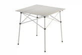 Compact Roll-Top Aluminum Camping Table
