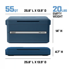 Snap 'N Go 55-Quart Collapsible Hard Cooler