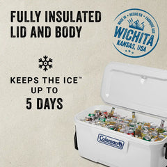 Classic Series 100-Quart Marine Wheeled Cooler