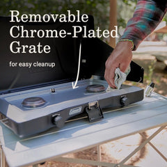 Triton™ 2-Burner Propane Camping Stove