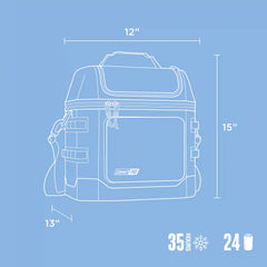 Coleman® Pro 24-Can Soft Cooler