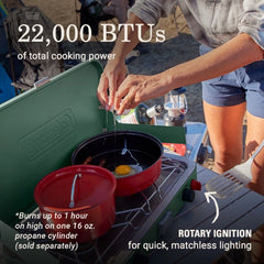 Cascade™ 222 2-Burner Camping Stove