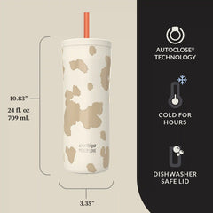 Contigo® x Ally Love Streeterville 2.0 Stainless Steel Tumbler with Straw, 24oz