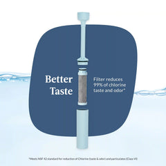 Contigo® Wells Chill Stainless Steel Filter Water Bottle with AUTOSPOUT® Straw Lid and Replacement Filter, 24 Oz.