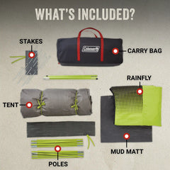 6-Person Dark Room Sundome Tent