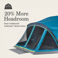 Skydome™ 8-Person Screen Room Camping Tent with Dark Room™ Technology