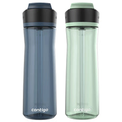 Contigo® Ashland 2.0 Water Bottle with AUTOSPOUT® Lid, 24 oz, 2-Pack
