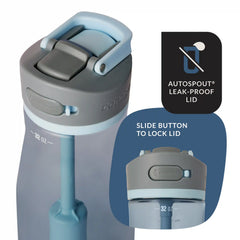 Contigo® Wells Plastic Filter Water Bottle with AUTOSPOUT® Straw Lid, 32 Oz.