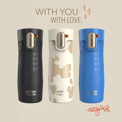 Contigo® x Ally Love West Loop 3.0 Stainless Steel Travel Mug with AUTOSEAL® Easy-Clean Lid, 16oz