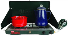 Classic Propane Gas Camping Stove, 2-Burner