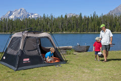 4-Person Cabin Camping Tent with Instant Setup