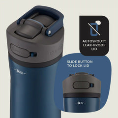 Contigo® Ashland Chill 2.0 Stainless Steel Water Bottle with AUTOSPOUT® Lid, 24oz