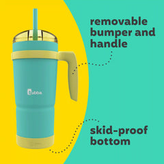 bubba Envy S Tumbler with Handle, Bumper and Straw, 32oz