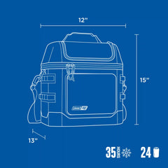 Coleman® Pro 24-Can Soft Cooler