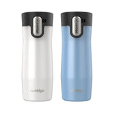 Contigo® West Loop 3.0 Stainless Steel Travel Mug with AUTOSEAL® Lid, 16oz, 2-Pack