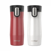 Contigo® West Loop 3.0 Stainless Steel Travel Mug with AUTOSEAL® Lid, 16oz, 2-Pack