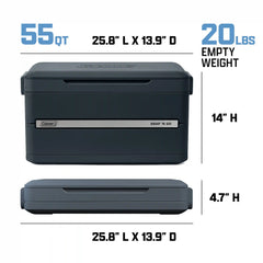Snap 'N Go 55-Quart Collapsible Hard Cooler