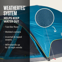 Skydome™ 8-Person Screen Room Camping Tent with Dark Room™ Technology