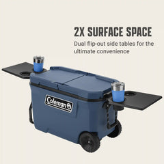 Flex 'N Go™ 62-Quart Wheeled Cooler