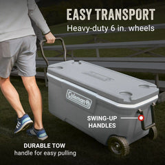 Classic Series 100-Quart Wheeled Cooler