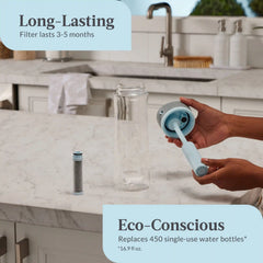 Contigo® Wells Straw Filtration Tritan Water Bottle with AUTOSPOUT® LID, 24oz