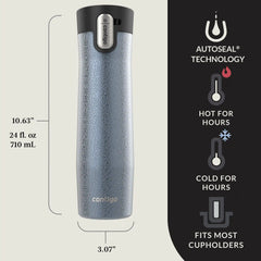 Contigo® West Loop 3.0 Stainless Steel Travel Mug with AUTOSEAL® Lid, 24oz