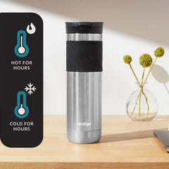Contigo® Byron 2.0 Stainless Steel Travel Mug with SNAPSEAL™ Lid and Grip, 24oz