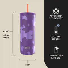 Contigo® x Ally Love Streeterville 2.0 Stainless Steel Tumbler with Straw, 24oz