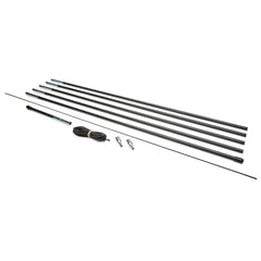 Fiberglass Tent Pole Replacement Kit, 9.5 mm