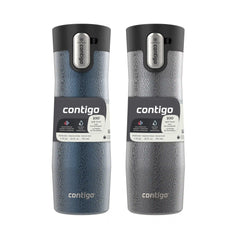 Contigo® West Loop 3.0 Stainless Steel Travel Mug with AUTOSEAL® Lid, 20oz, 2-Pack