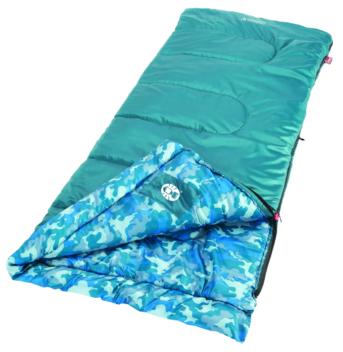Kids Camo™ 45 F Youth Sleeping Bag, Blue Camo