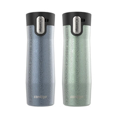Contigo® West Loop 3.0 Stainless Steel Travel Mug with AUTOSEAL® Lid, 20oz, 2-Pack