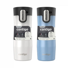 Contigo® West Loop 3.0 Stainless Steel Travel Mug with AUTOSEAL® Lid, 16oz, 2-Pack