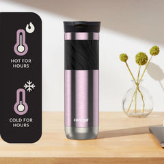 Contigo® Byron 2.0 Stainless Steel Travel Mug with SNAPSEAL™ Lid and Grip, 24oz