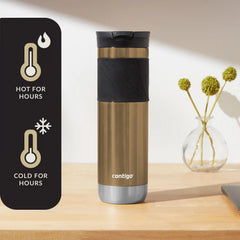 Contigo® Byron 2.0 Stainless Steel Travel Mug with SNAPSEAL™ Lid and Grip, 24oz