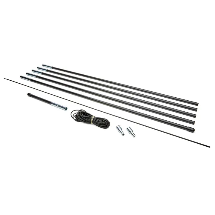Fiberglass Tent Pole Replacement Kit, 11 mm