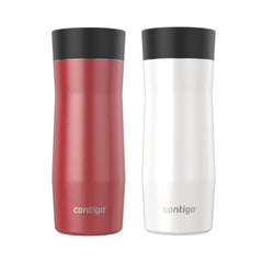 Contigo® West Loop 3.0 Stainless Steel Travel Mug with AUTOSEAL® Lid, 16oz, 2-Pack